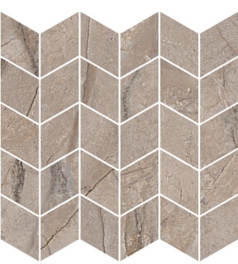 Kerama Marazzi KMD2MSM014BR Декор Ифран мозаичный бежевый светлый глянцевый обрезной 30x31,2x0,9