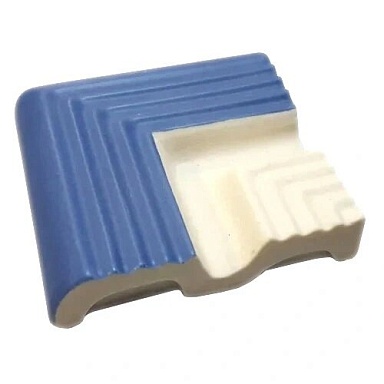 Плитка Tao Ceramics T09A08 Угол бортового поручня (наружный) 119х119