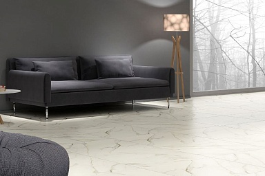 Керамогранит Kutahya Seramik Royal Calacatta Parlak Nano Rectified 60x120