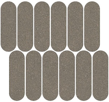 Декор Kerama Marazzi ID146 Джиминьяно наборный коричневый матовый 30x32