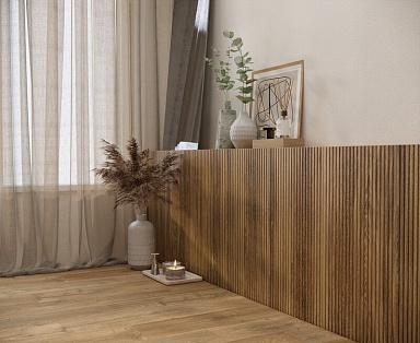 Плитка Eurotile Ash Натуральный Полоса Матовый 30x60