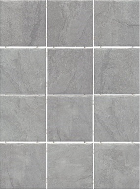 Керамогранит Kerama Marazzi 1299H Дегре серый (полотно 29,8х39,8 из 12 частей 9,8х9,8)