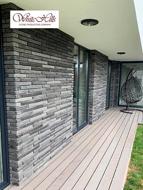 Искусственный камень White Hills 698-83 Бран Брик 3D Design 51-52.5x4x5