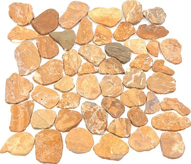 Мозаика Seketein 052369 MS9005 BC Мрамор песочный круглый 32x32