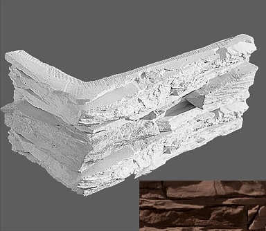 Искусственный камень Leonardo Stone Угловой элемент Леонардо 510 20/10x10x3,5