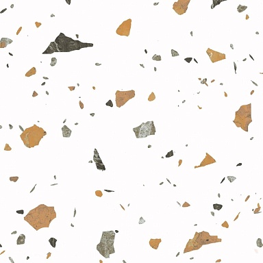 Керамогранит Arcadia Ceramica GI6003-A Terazzo Blanco Matt Glossy Ink 60x60