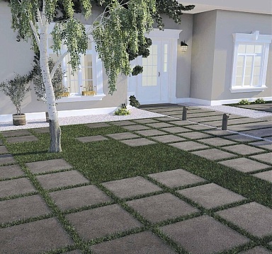 Керамогранит Persepolis Tile 70441 Dior Black Matt 20mm 60x60