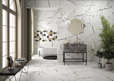 Мозаика STN Ceramica MALLA HEX-G LAGOM 29,6x36,7