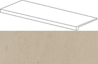 Ступень Атлас Конкорд Россия 620070001080 Sand Scalino Frontale Lap 33x120