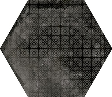 Керамогранит Equipe 23604 Urban Hexagon Melange Dark 29,2X25,4
