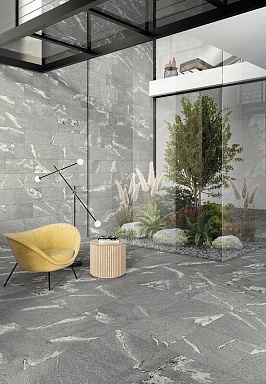 Керамогранит Keope I2GJ Percorsi Frame Gneiss Grey Structured R11 RT 30x60