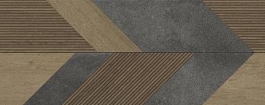 Плитка Porcelanosa 100337327 Gent Stone 3D Roble 59,6x150