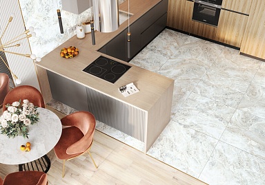 Керамогранит Alma Ceramica GFA114WAV00L Wave лаппатированный 570x1140x7.5
