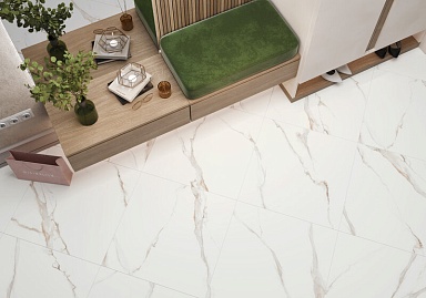Керамогранит Delacora 60120CMI15 Calacatta Milazzo Sugar 600x1200x9.5