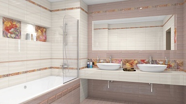 Laparet Monocolor Бордюр стеклянный Ral 4009 2х40