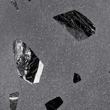 Керамогранит ERGON EH8S Dark Grey Rock Nat Rett 60x60