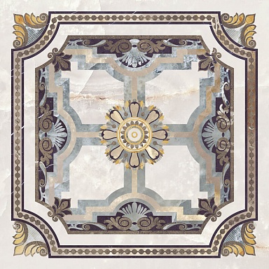 Декор Aparici Magma Centro Pulido 59.55x59.55