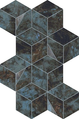 Мозаика Atlas Concorde Italy AYLS Marvel Diva Baobab Mosaico Hex Lapp 40,3х23,3