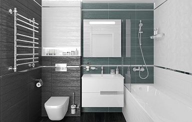 Плитка Laparet 60143 Kopengagen белый 20х60
