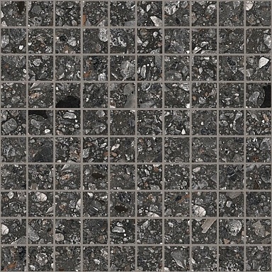 Декор Cerim 772275 Match Up Liquorice Mix Comfort Mosaico 3x3 30x30