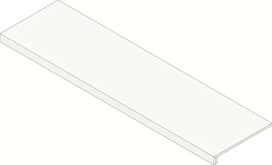 Ступень Атлас Конкорд Россия 620070002707 Rinascente Resin Pearl Scalino Frontale 33x160
