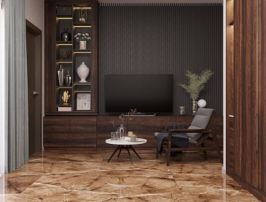 Керамогранит Tile Kraft 8022 Arizona Choco Polished 80*160
