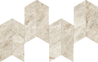 Мозаика Atlas Concorde Italy AYD3 Marvel Diva Taj Mahal Mosaico Chevron Velvet 46,3х17,5