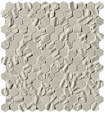Мозаика FAP Ceramiche fOYY Bloom Grey Star Esagono Mosaico 29,5x32,5