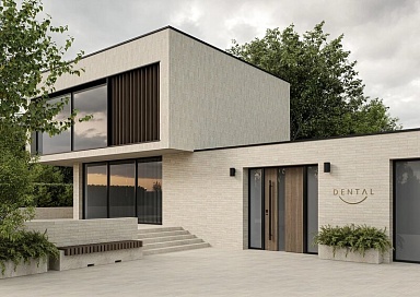 Ступень Paradyz Eremite Crema Stopnica Prosta Struktura Mat 30x60