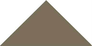 Керамогранит Metlah.Store М6713 Треугольник зелёный 73х52х52