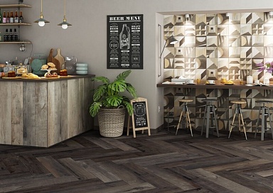 Керамогранит Rondine Group J87750 Aspen Dark 15x100
