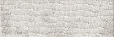 Плитка Eurotile 756 BTR1BT Балтимор светлый рельеф волна 32,5x100