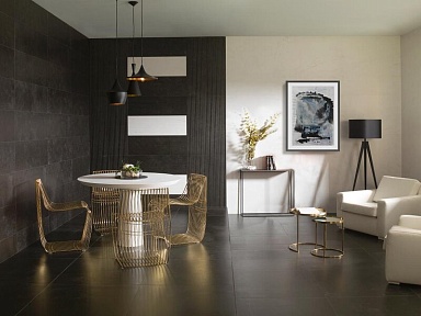 Плитка Porcelanosa 100295144 Infinito Magma Black 33.3x100