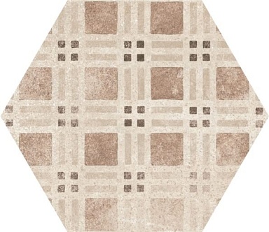 Декор Equipe 22098 Hexatile Cement Garden Sand 17,5x20 (17 видов паттерна)