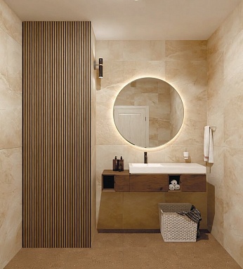 Керамогранит ProGRES Ceramica NR12060407-M Кесвик Коричневый светлый матовый 1200x600x9.5