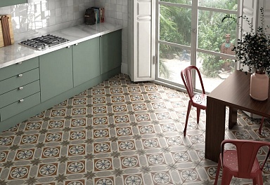 Керамогранит Equipe 24392 Art Nouveau Woad Blue 20х20
