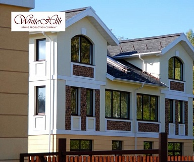 Искусственный камень White Hills 460-10 Беркли 12x12x1,2-1,6