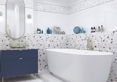 Плитка AltaCera WT9SML00 Smalta White 249x500