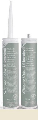 Смеси и затирки Kerakoll Silicone Color Fugabella Color герметик 20 310мл