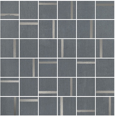 Kerama Marazzi SG640220/MM Декор Гварди 2 мозаичный синий матовый обрезной 30x30x0,9