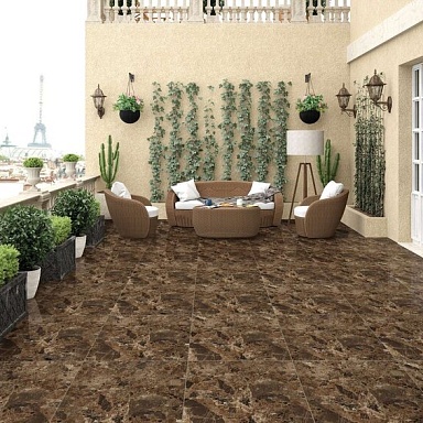 Imperial Brown Italica Tiles