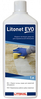 Сопутствующие товары для затирки LITOKOL Средства для очистки и защиты поверхности LITONET EVO 1л