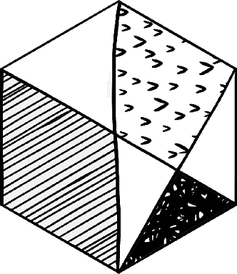 Керамогранит ITT Ceramic Comic Hexa 23,2x26,7