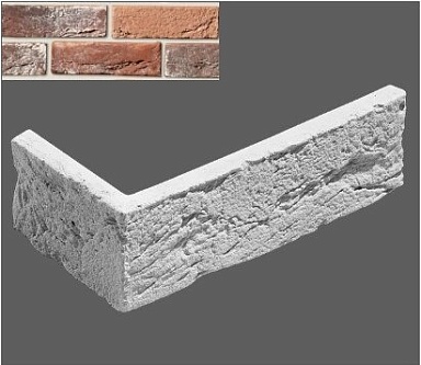 Искусственный камень Leonardo Stone Угловой элемент Авиньон MIX-4 200/100x65x12