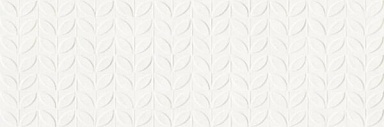 Плитка Ragno Marazzi RA6J Vida Struttura Foglia 3D Bianco Rett 30x90