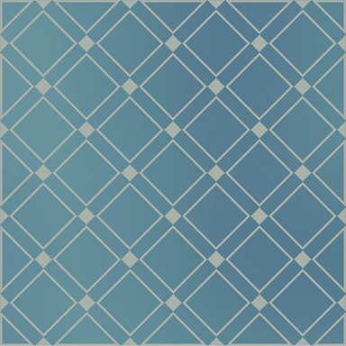 Kerama Marazzi KMD3STA016GN Декор Бахия 1 бирюзовый глянцевый 9,8x9,8x0,7