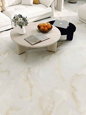 Керамогранит Global Tile GT1206020902SSDGR Bloom бежевый лаппатированный 60x120