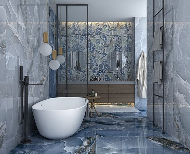 Декор ITC Agate Monstera Polished 60x120