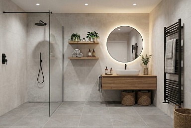 Керамогранит Vizavi ZA-L60309 Цемент Матовый 600x600x9