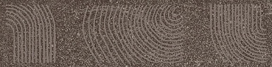 Kerama Marazzi KMB2TGL007BR Бордюр Руссильон коричневый тёмный матовый обрезной 30x7,2x0,9